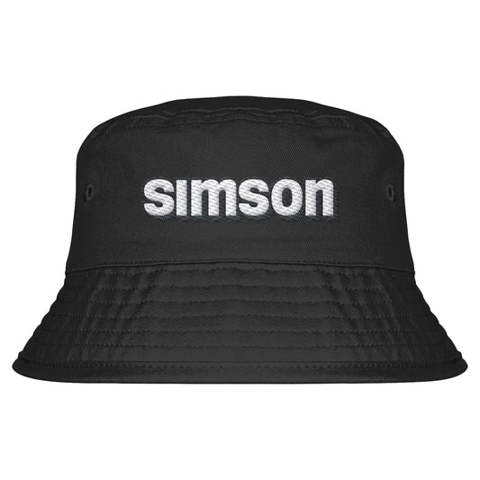 DDR Ostalgie Fischerhut / Bucket Hat bestickt • SIMSON
