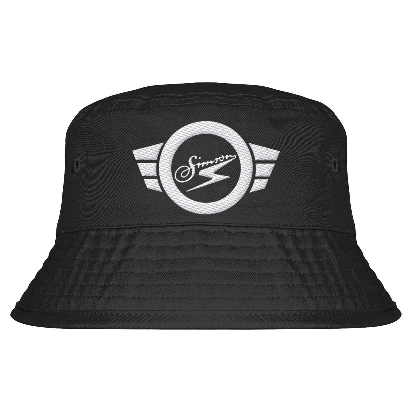 DDR Ostalgie Fischerhut / Bucket Hat bestickt • SIMSON BADGE