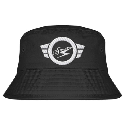 DDR Ostalgie Fischerhut / Bucket Hat bestickt • SIMSON BADGE