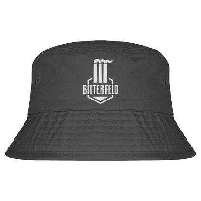 DDR Ostalgie Fischerhut / Bucket Hat bestickt • VEB CHEMIEKOMBINAT BITTERFELD