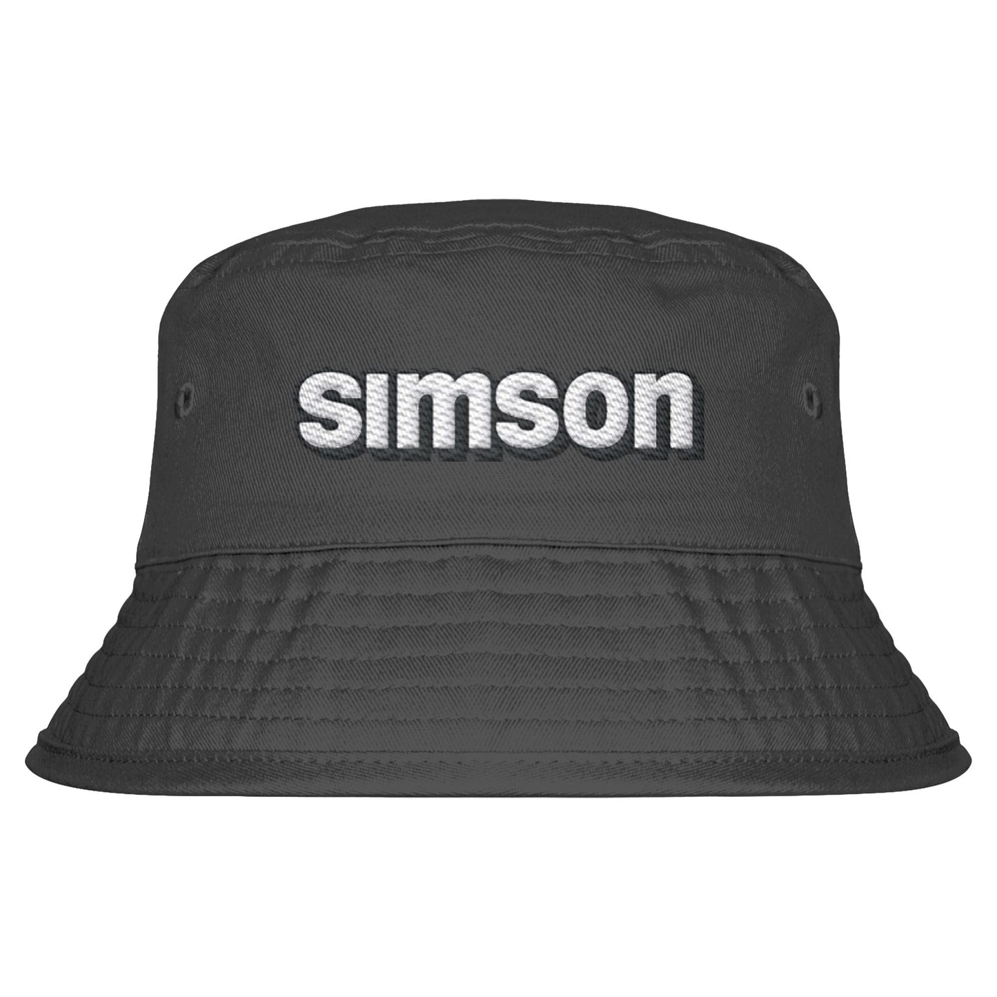DDR Ostalgie Fischerhut / Bucket Hat bestickt • SIMSON