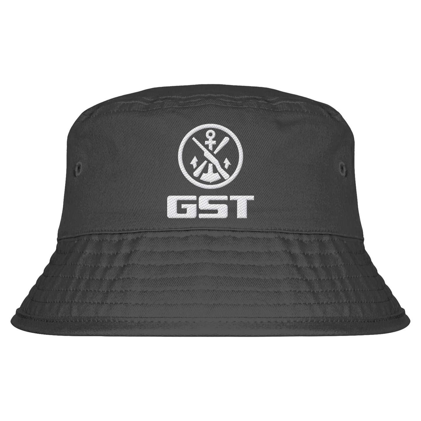DDR Ostalgie Fischerhut / Bucket Hat bestickt • GST - GESELLSCHAFT FÜR SPORT UND TECHNIK