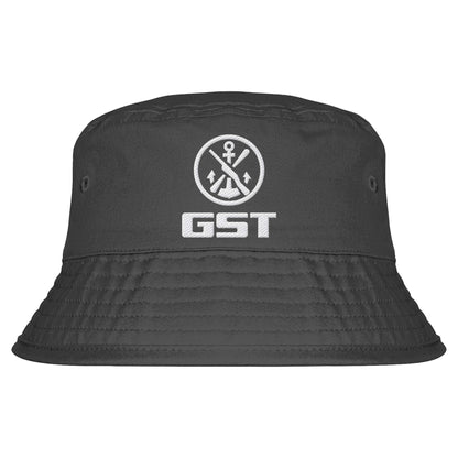 DDR Ostalgie Fischerhut / Bucket Hat bestickt • GST - GESELLSCHAFT FÜR SPORT UND TECHNIK
