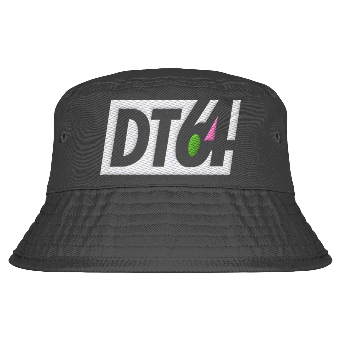 DDR Ostalgie Fischerhut / Bucket Hat bestickt • DT64 JUGENDRADIO