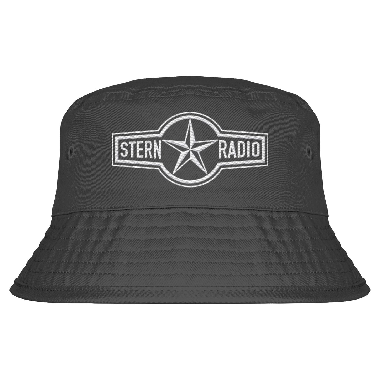 DDR Ostalgie Fischerhut / Bucket Hat bestickt • STERNRADIO