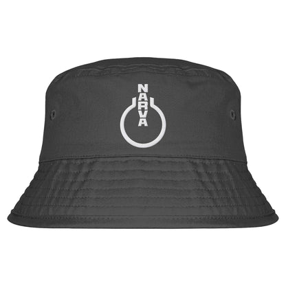 DDR Ostalgie Fischerhut / Bucket Hat bestickt • VEB NARVA LEUCHTMITTEL
