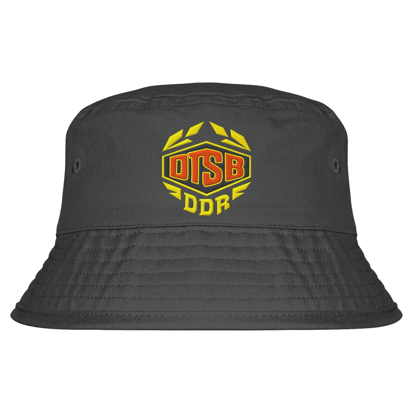 DDR Ostalgie Fischerhut / Bucket Hat bestickt • DTSB DDR