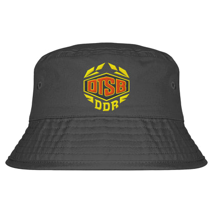 DDR Ostalgie Fischerhut / Bucket Hat bestickt • DTSB DDR