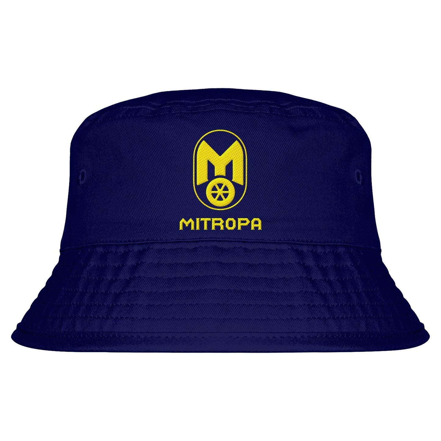 DDR Ostalgie Fischerhut / Bucket Hat bestickt • MITROPA