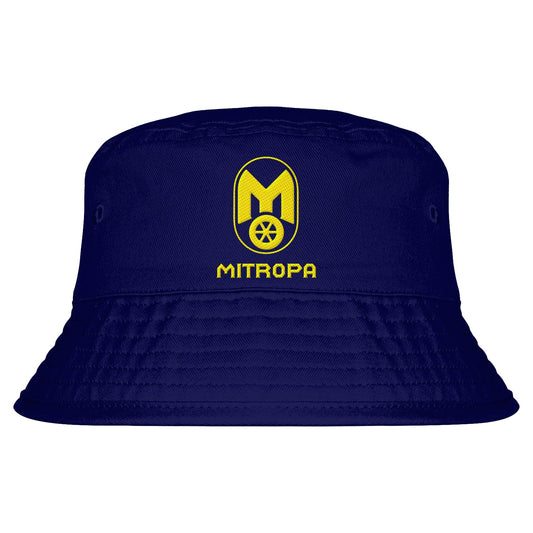 DDR Ostalgie Fischerhut / Bucket Hat bestickt • MITROPA