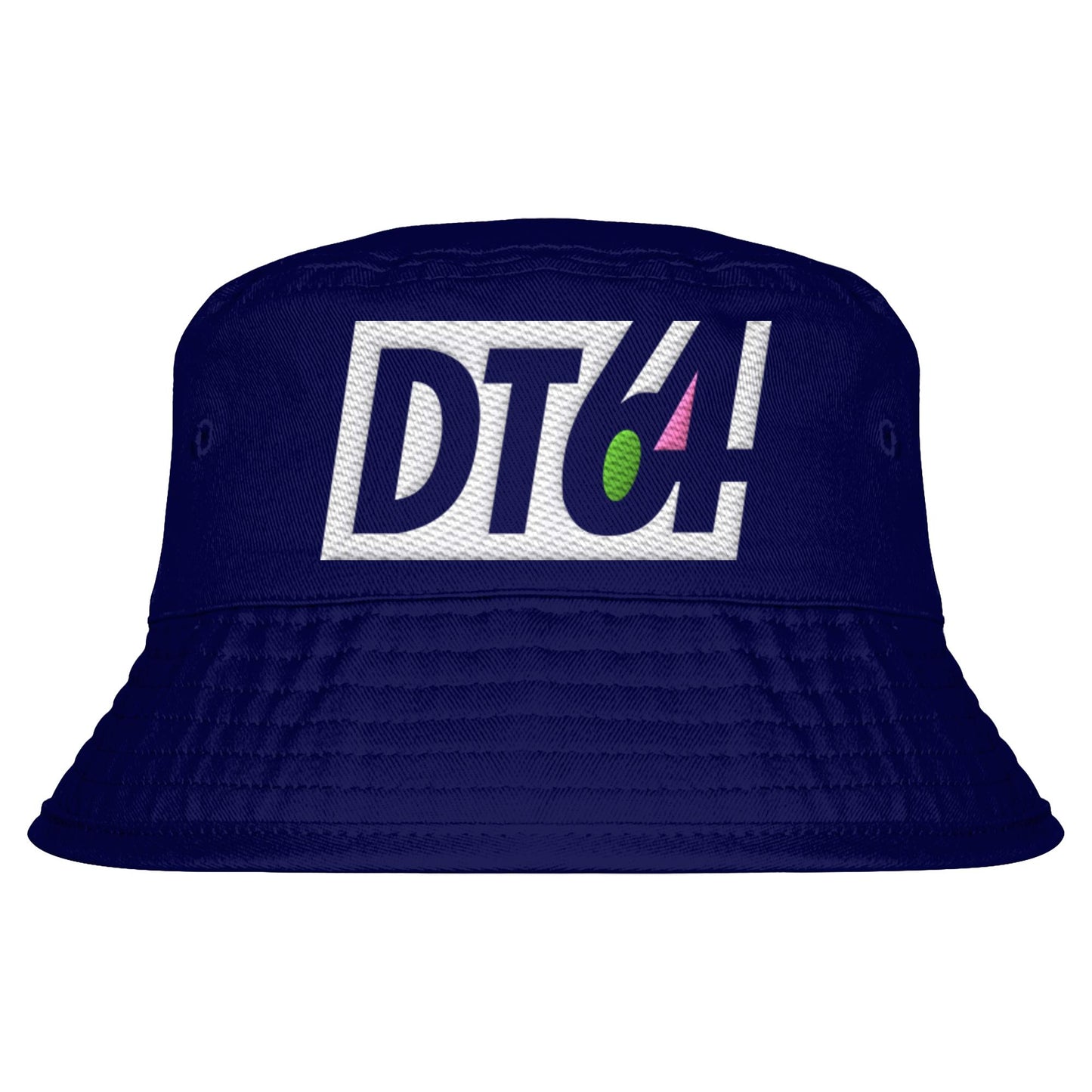 DDR Ostalgie Fischerhut / Bucket Hat bestickt • DT64 JUGENDRADIO