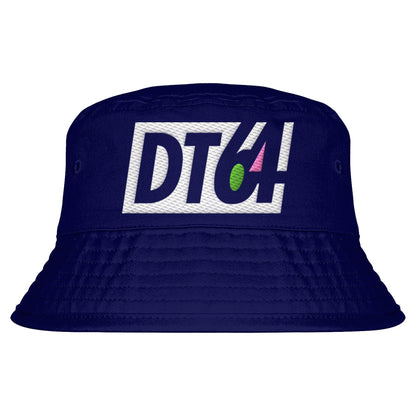 DDR Ostalgie Fischerhut / Bucket Hat bestickt • DT64 JUGENDRADIO