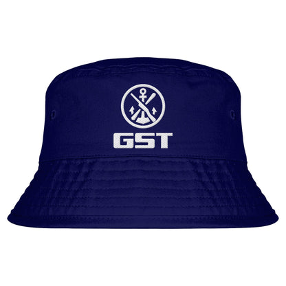 DDR Ostalgie Fischerhut / Bucket Hat bestickt • GST - GESELLSCHAFT FÜR SPORT UND TECHNIK