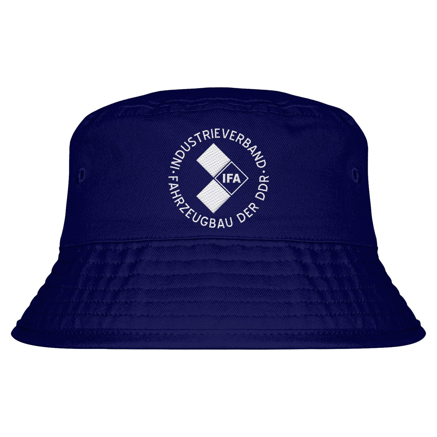 DDR Ostalgie Fischerhut / Bucket Hat bestickt • IFA FAHRZEUGBAU DDR