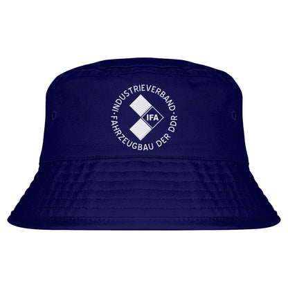 DDR Ostalgie Fischerhut / Bucket Hat bestickt • IFA FAHRZEUGBAU DDR