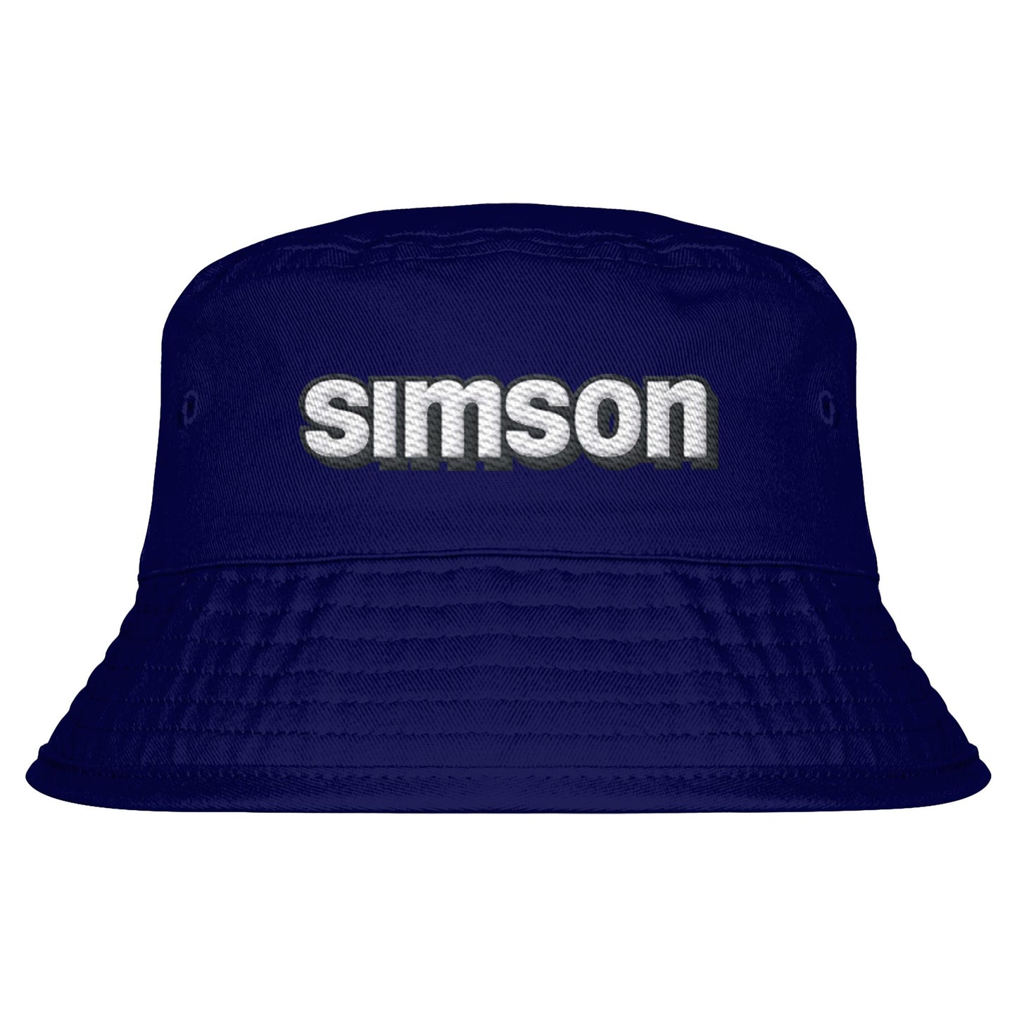 DDR Ostalgie Fischerhut / Bucket Hat bestickt • SIMSON