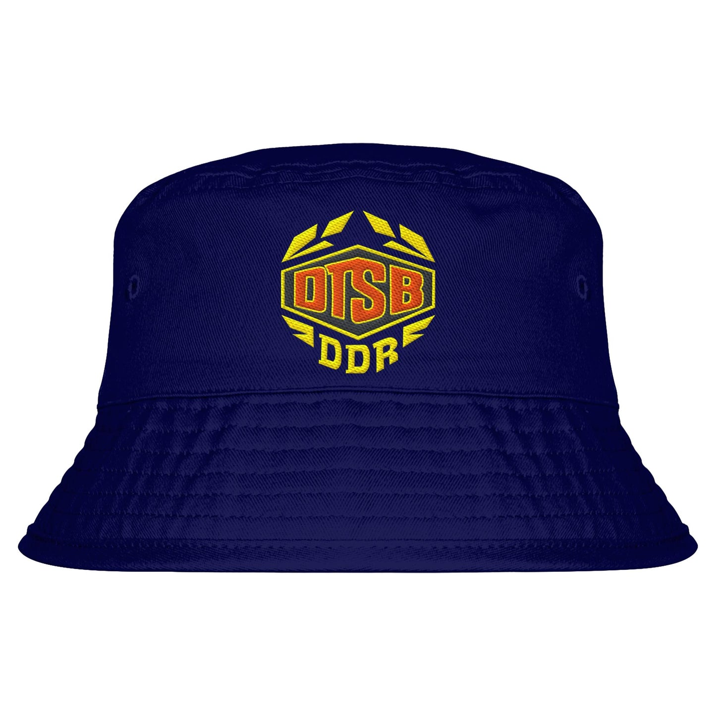 DDR Ostalgie Fischerhut / Bucket Hat bestickt • DTSB DDR