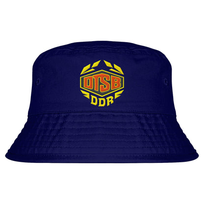DDR Ostalgie Fischerhut / Bucket Hat bestickt • DTSB DDR