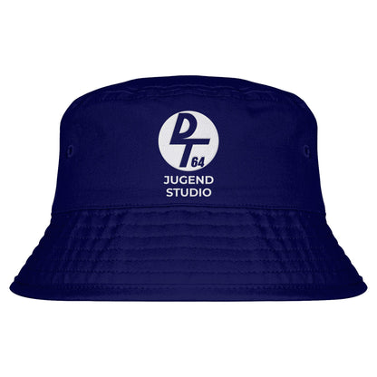 DDR Ostalgie Fischerhut / Bucket Hat bestickt • DT64 JUGENDSTUDIO