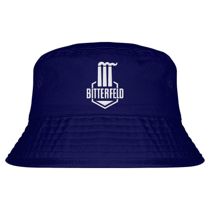 DDR Ostalgie Fischerhut / Bucket Hat bestickt • VEB CHEMIEKOMBINAT BITTERFELD