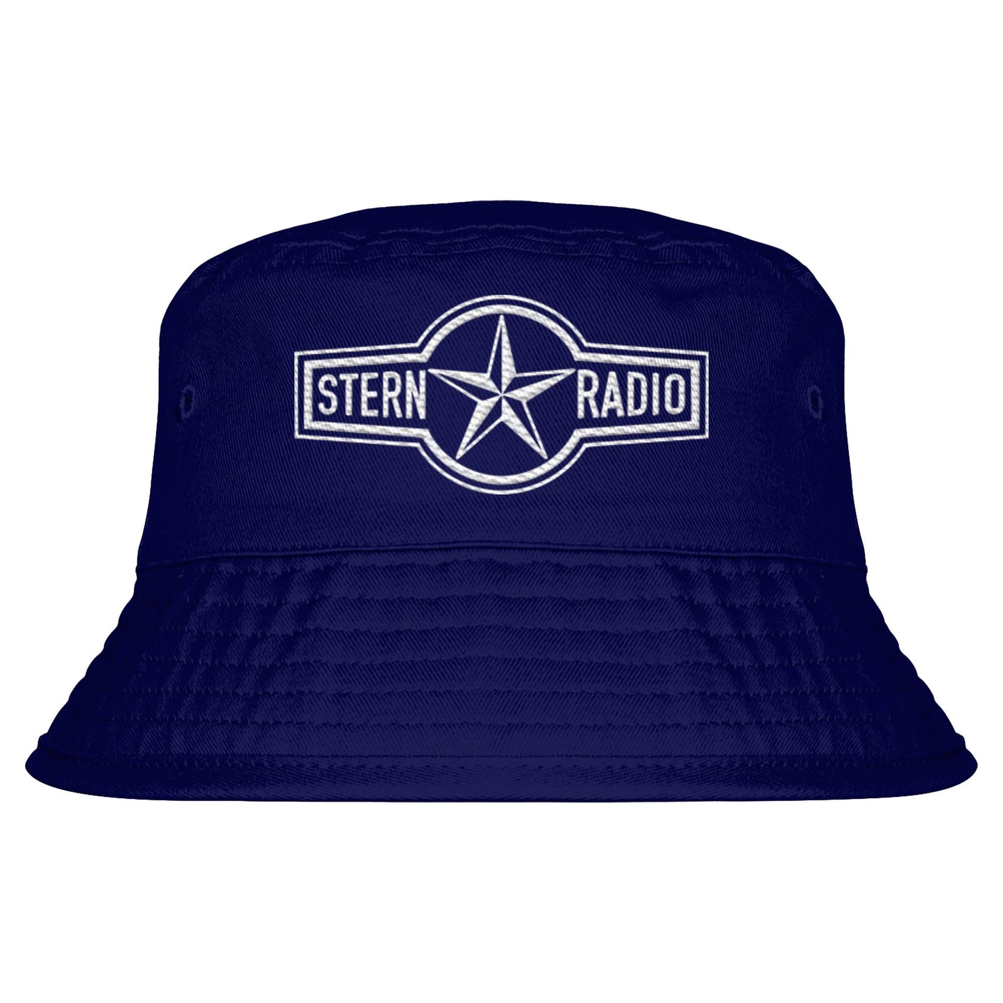 DDR Ostalgie Fischerhut / Bucket Hat bestickt • STERNRADIO