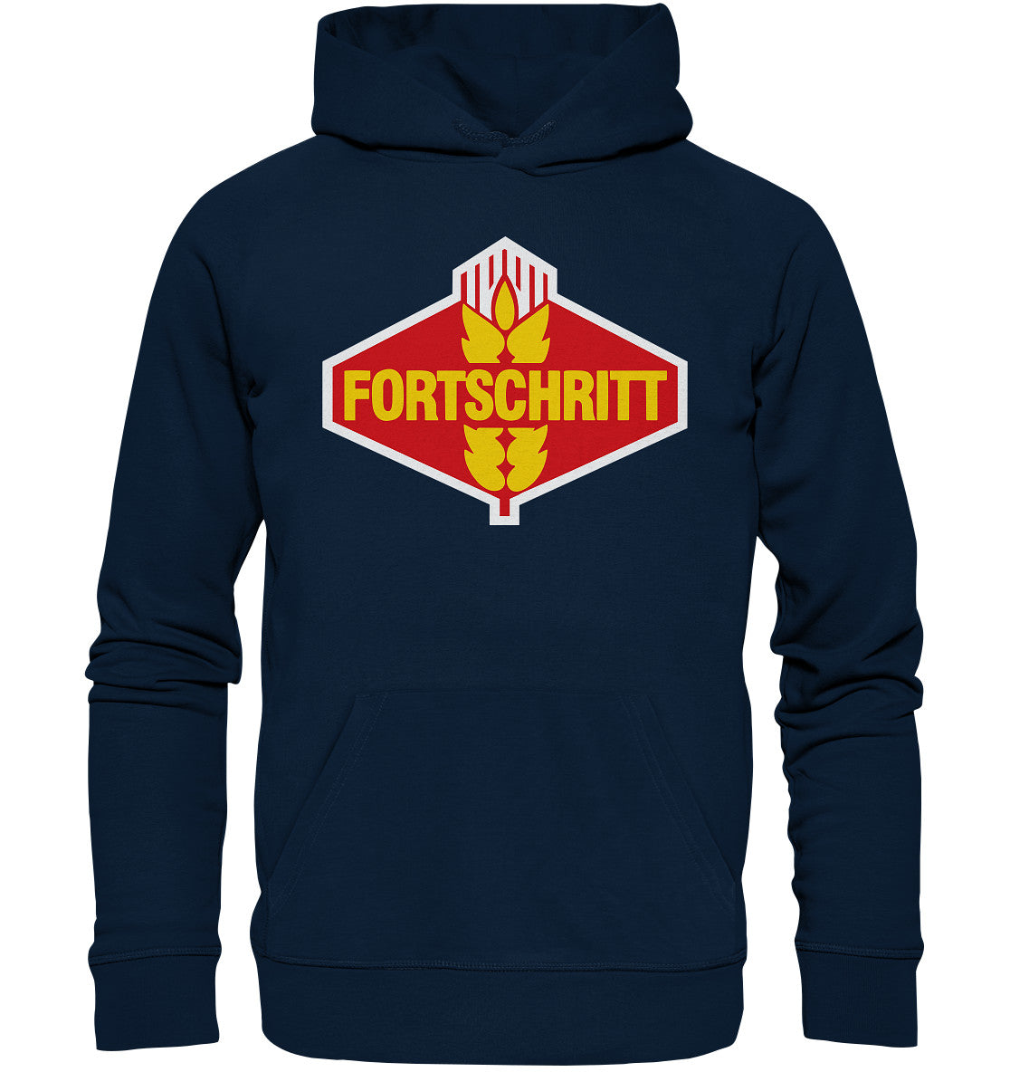 PREMIUM ORGANIC HOODIE UNISEX •  FORTSCHRITT LANDMASCHINEN
