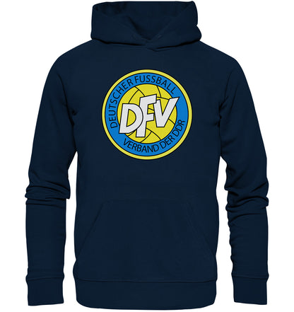 PREMIUM ORGANIC HOODIE UNISEX • FUSSBALL VERBAND DER DDR