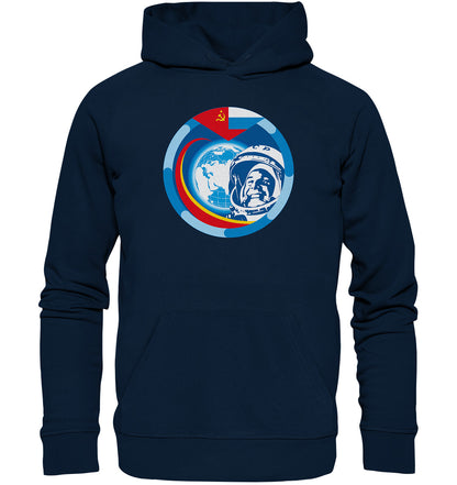 DDR Ostalgie Kapuze / Organic Hoodie Unisex • JURI GAGARIN