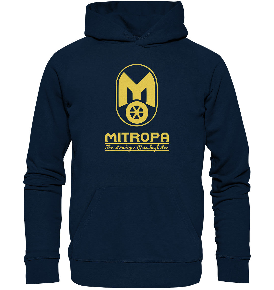 DDR Ostalgie Kapuze / Organic Hoodie Unisex • MITROPA