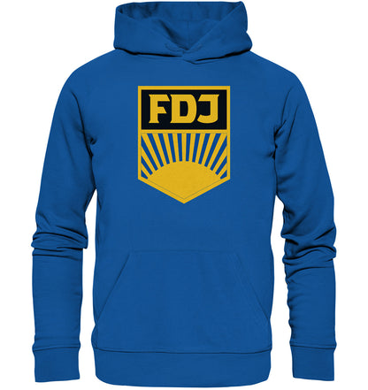 PREMIUM ORGANIC HOODIE UNISEX • FDJ FREIE DEUTSCHE JUGEND