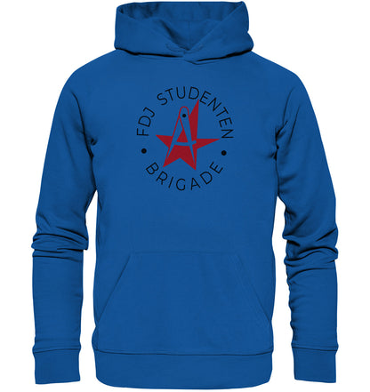 DDR Ostalgie Kapuze / Organic Hoodie Unisex • FDJ STUDENTENBRIGADE