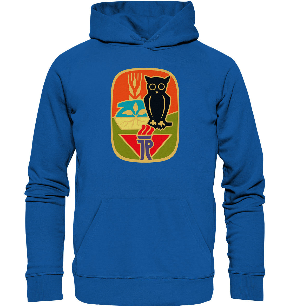 DDR Ostalgie Kapuze / Organic Hoodie Unisex • PIONIERABZEICHEN JUNGE NATURFORSCHER