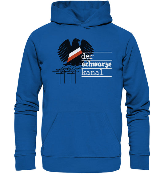 PREMIUM ORGANIC HOODIE UNISEX • DER SCHWARZE KANAL