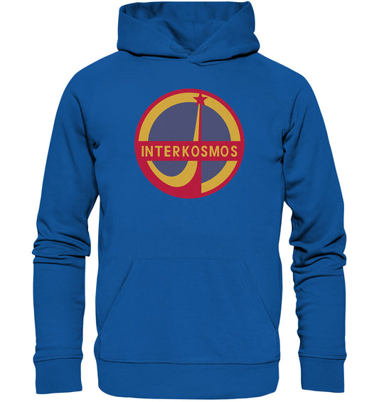 DDR Ostalgie Kapuze / Organic Hoodie Unisex • INTERKOSMOS