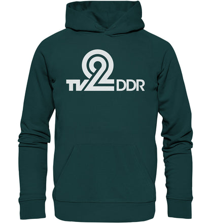 DDR Ostalgie Kapuze / Organic Hoodie Unisex • FERNSEHEN DER DDR 2