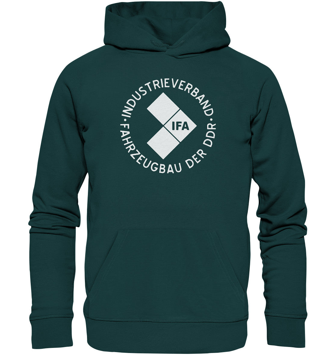 PREMIUM ORGANIC HOODIE UNISEX • IFA - DUNKEL