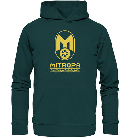 DDR Ostalgie Kapuze / Organic Hoodie Unisex • MITROPA