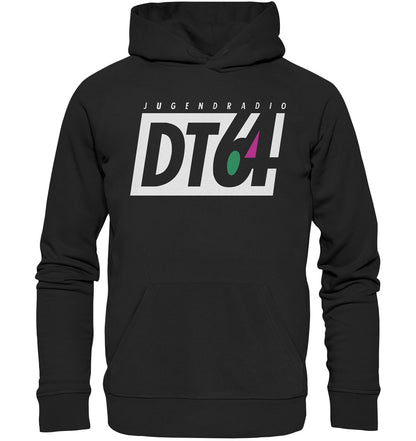 PREMIUM ORGANIC HOODIE UNISEX • DT64 JUGENDRADIO - DUNKEL