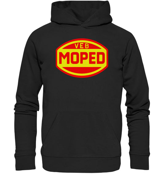 DDR Ostalgie Kapuze / Organic Hoodie Unisex • VEB MOPED