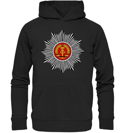 DDR Ostalgie Kapuze / Organic Hoodie Unisex • VOLKSPOLIZEI