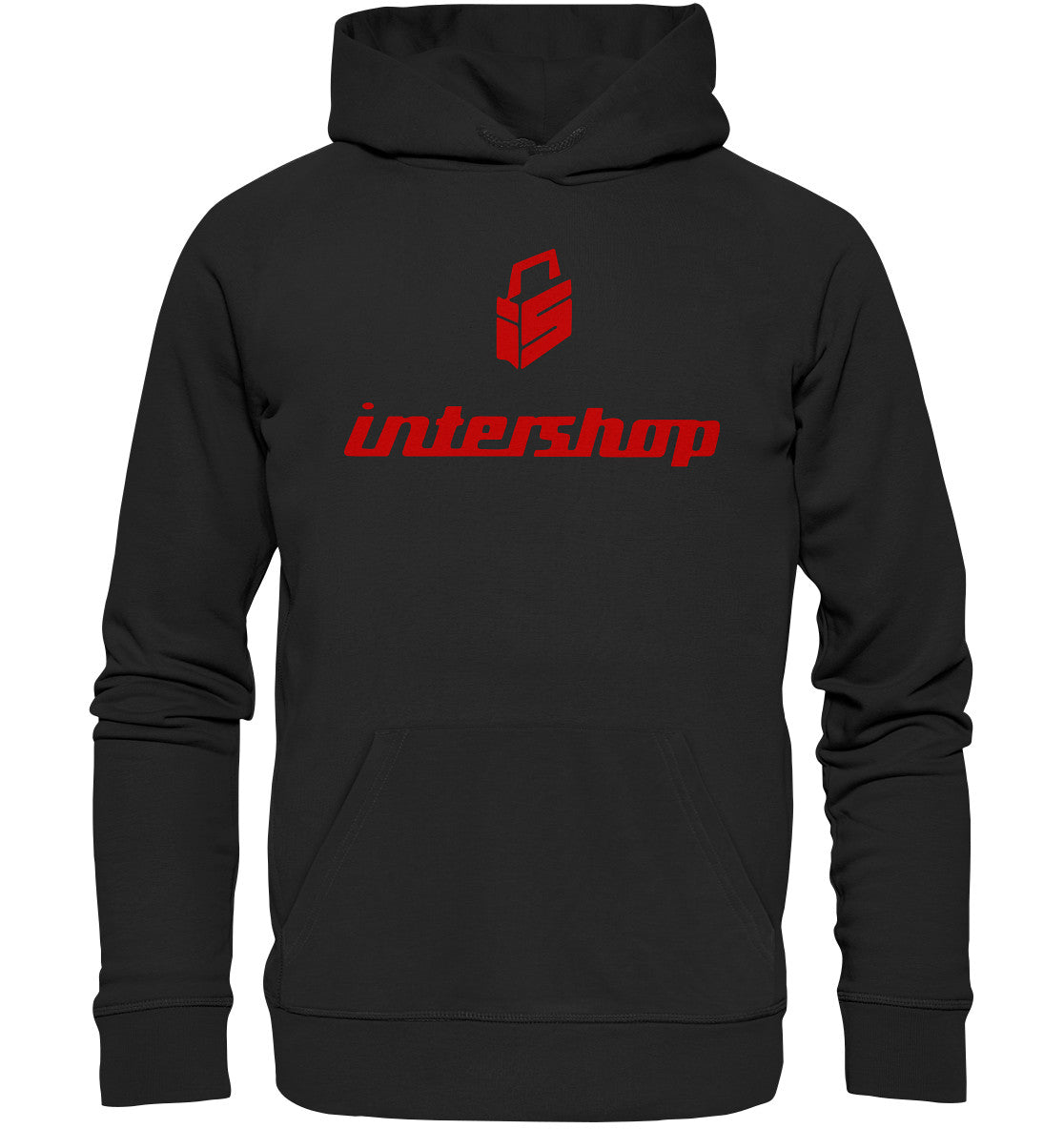 DDR Ostalgie Kapuze / Organic Hoodie Unisex • DDR INTERSHOP