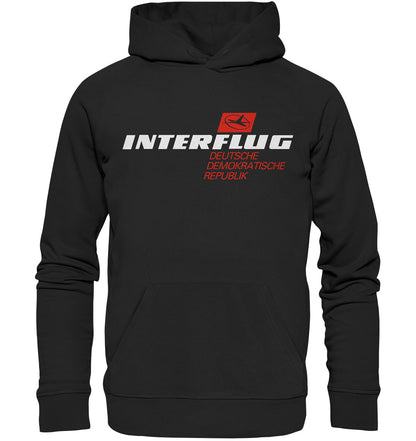 PREMIUM ORGANIC HOODIE UNISEX • INTERFLUG - DUNKEL