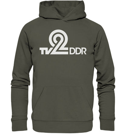 DDR Ostalgie Kapuze / Organic Hoodie Unisex • FERNSEHEN DER DDR 2