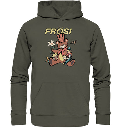DDR Ostalgie Kapuze / Organic Hoodie Unisex •  FRÖSI