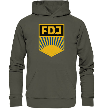 PREMIUM ORGANIC HOODIE UNISEX • FDJ FREIE DEUTSCHE JUGEND