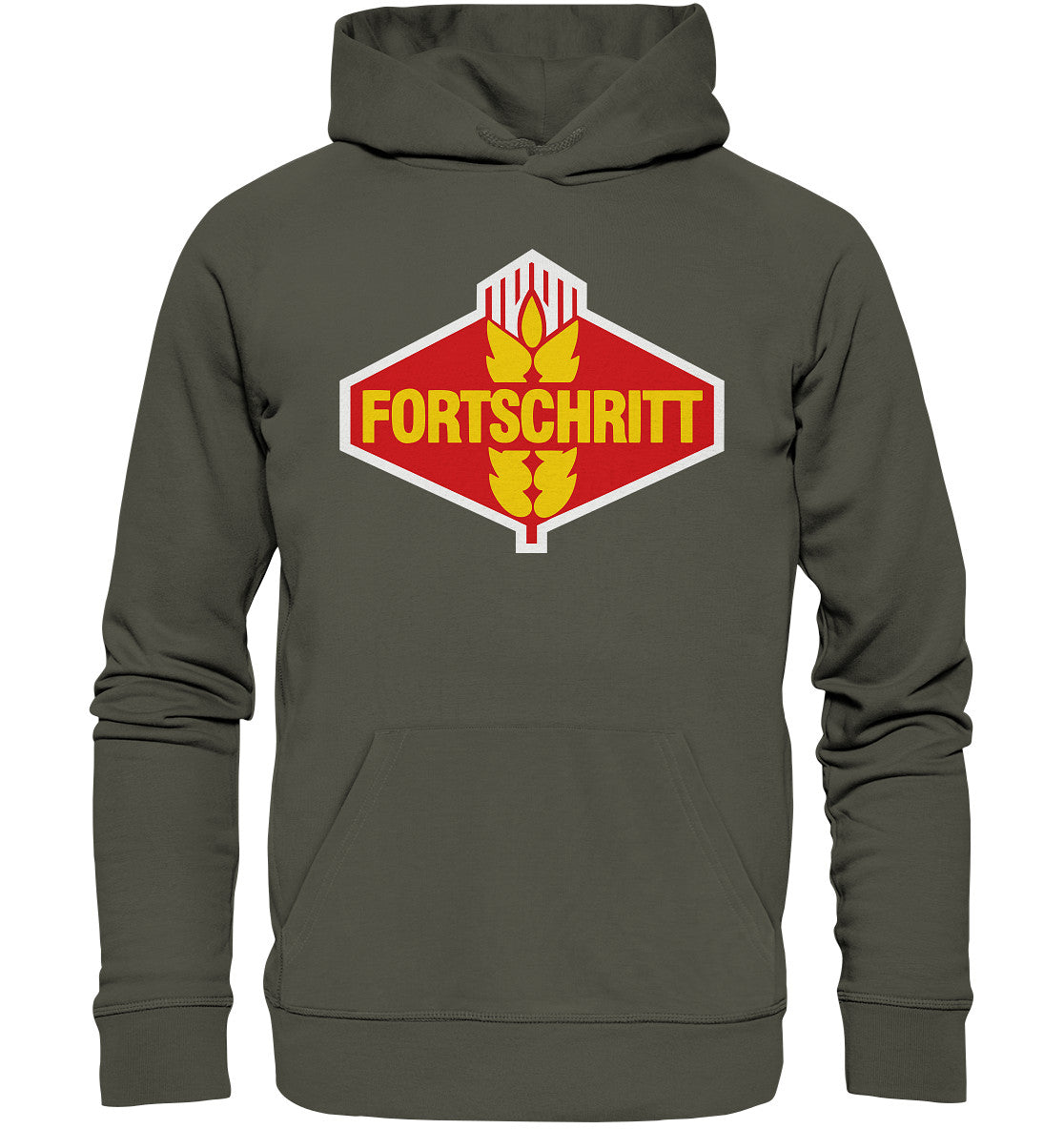 PREMIUM ORGANIC HOODIE UNISEX •  FORTSCHRITT LANDMASCHINEN