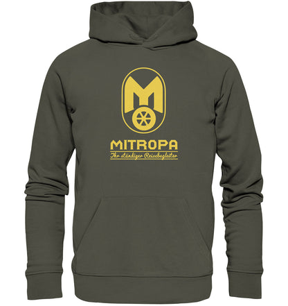 DDR Ostalgie Kapuze / Organic Hoodie Unisex • MITROPA