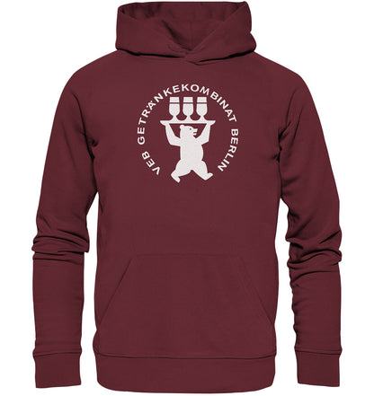 DDR Ostalgie Kapuze / Organic Hoodie Unisex • VEB GETRÄNKEKOMBINAT BERLIN