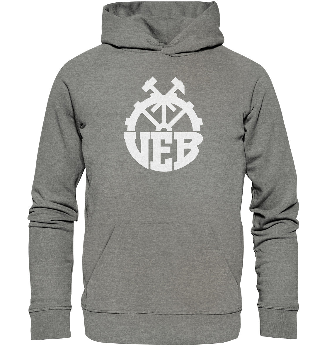 DDR Ostalgie Kapuze / Organic Hoodie Unisex • VOLKSEIGENER BETRIEB VEB