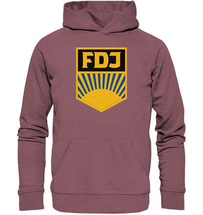 PREMIUM ORGANIC HOODIE UNISEX • FDJ FREIE DEUTSCHE JUGEND